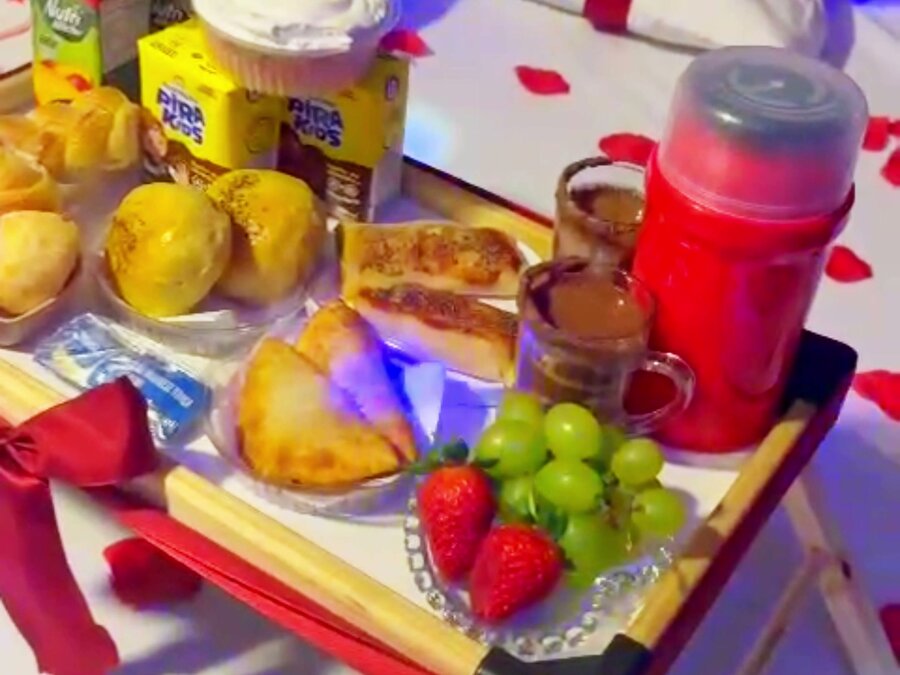 Café da manhã na cama